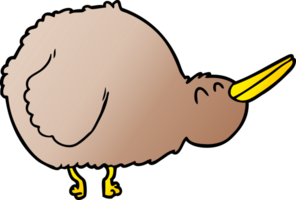 pássaro de kiwi de desenho animado png