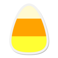 candy corn sticker png