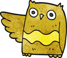 cartoon doodle happy owl png