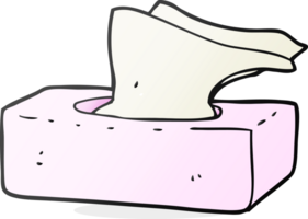 cartoon box of tissues png