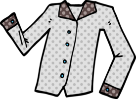 camisa de trabalho de desenho animado png