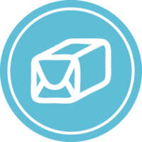 wrapped parcel circular icon png