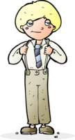 cartoon man wearing braces png