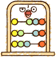 abacus krita teckning png