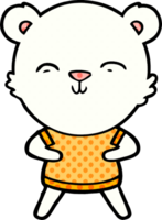 desenho de urso polar png