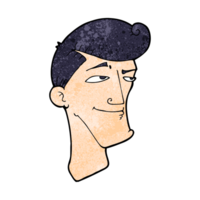 cartoon confident man png