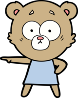 personnage de dessin animé d'ours png