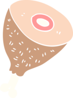 caricatura, garabato, cocinado, carne png