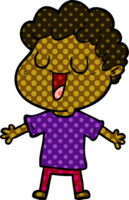 laughing cartoon man png