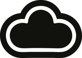 clima nube icono símbolo png