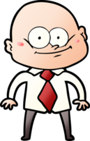 Cartoon-Manager-Mann starrt png