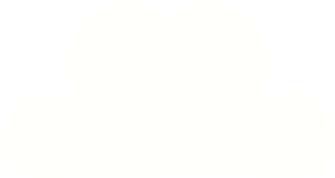 plat Couleur rétro dessin animé de une blanc nuage png