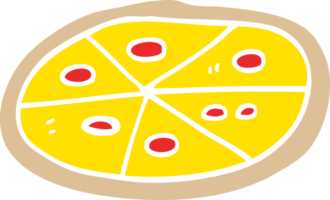 cartoon doodle pizza png