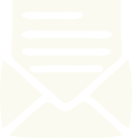 carta e envelope de desenho retrô de cor lisa png