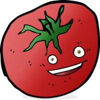 cartoon happy tomato png