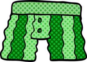 cartoon doodle underwear png