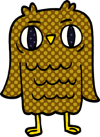 cartoon doodle owl png