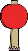 Cartoon-Doodle-Straßenschild png