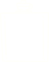 disegno del gesso della fiaschetta png