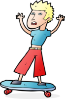 Cartoon-Skater-Junge png