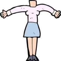 cartoon female body add photos or mix and match cartoons png