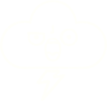 Lightning Cloud Chalk Drawing png