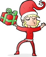 santa's helper cartoon png