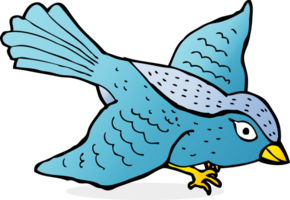 oiseau volant de dessin animé png