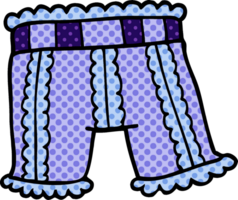 cartoon doodle underwear png