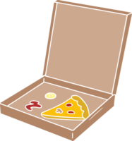 hand drawn cartoon doodle of a slice of pizza png