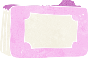 tekenfilm roze bedrijf map png