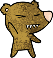 orso cartone animato personaggio png