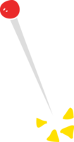plano color ilustración de alfiler png