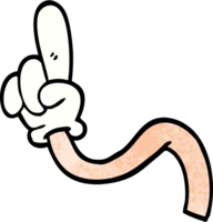 cartoon doodle hand gestures png