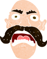 cartoon angry old man png