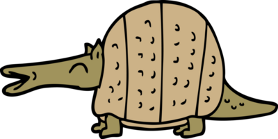 caricatura, garabato, armadillo png