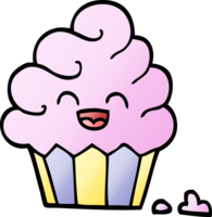 lutning illustration tecknad serie muffin png