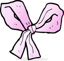 cartoon pink bow png