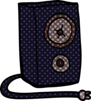 cartoon doodle of a speaker png