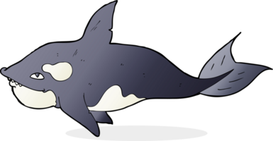 cartoon killer whale png