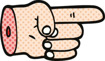 pointing hand symbol png