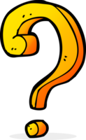 cartoon question mark png