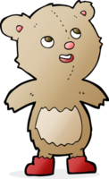 oso de peluche de dibujos animados png