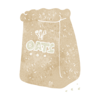 retro cartoon oats png