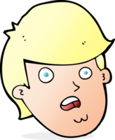 cartoon man with big chin png