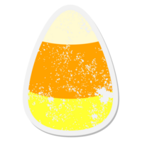 candy corn grunge sticker png