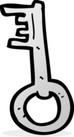 llave antigua de dibujos animados png