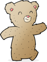 oso de peluche de dibujos animados png