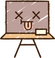 Black Board Chalk Drawing png