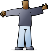 cartoon body with open arms  mix and match cartoons or add own photos png